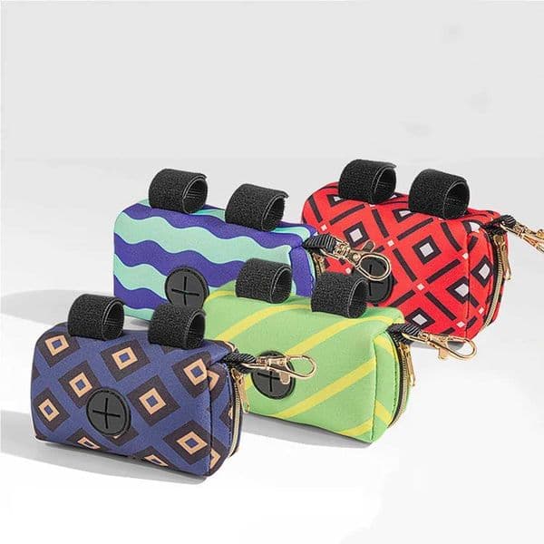 Portable Cat Dog Poop Bags Pet Waste Garbage Bags Outdoor Carrier Holder Dispenser Clean Pick Up Tools Pet AccessoriesXJ250104