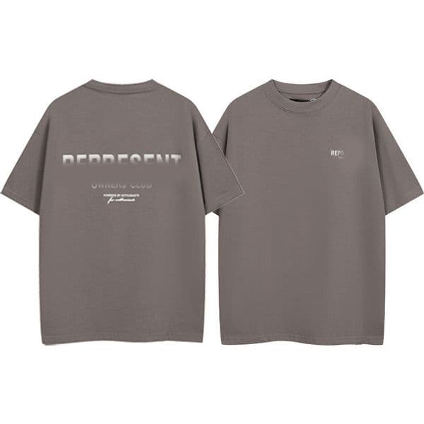 Representers Shirt Y2k Designer Men T-Shirt Summer Loose Fit Tshirts Unisex Trend Brands Short Sleeve Owners Club Street Wear Vintage Letter Printed Graphic Tee 70F