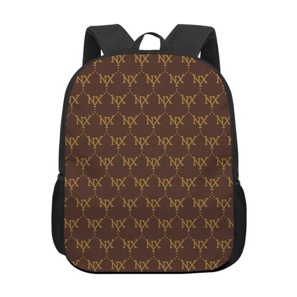 NXY 13 inch school bag designer bag luxury backpack children backpacks bookbags childrens fashion all-match classic letters back packs with dust bag