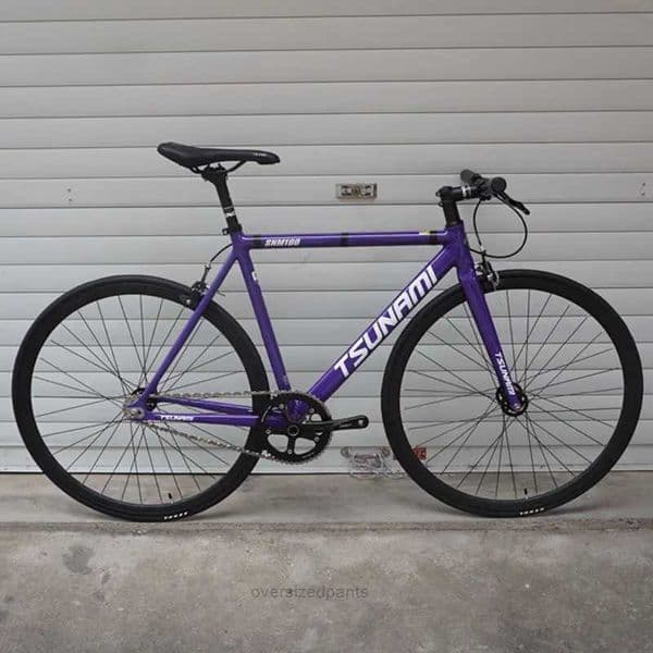 Mountain Bike Bikes Track SNM 100 Aluminum Alloy Frame Single Speed Bike With 700C se mtb Flat Spokes Wheel Fixie Bicycle Road