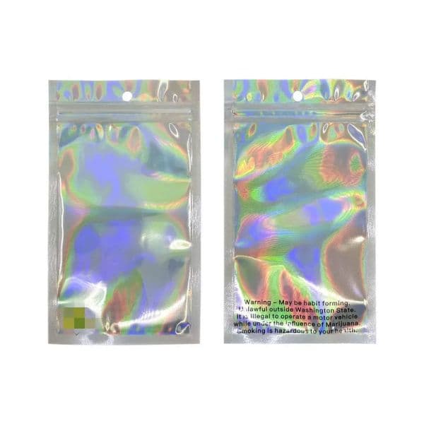 100 Pieces Resealable packing bags Clear Plastic Aluminum Foil Resealable Zipper Packaging Bag Dry Food Storage for Zip Poly Pouches Reseal Lock Mylar Foil