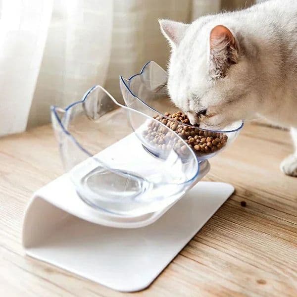 134297 Unique creative elements are integrated, novel and unique, allowing cats to experience novelty and fun while eating