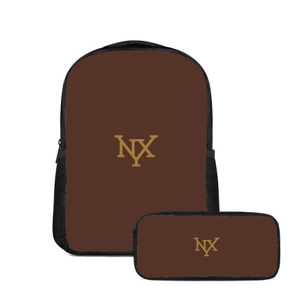 NXY Schoolbag And Pencil Bag Combination Suit Mens Backpack Designer Rucksack Student Bookbag Casual Large Laptop Backpacks Purse 250106