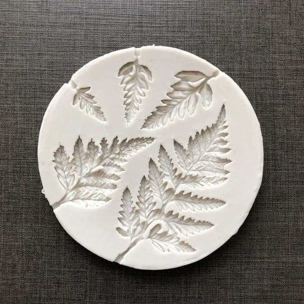 Leaf Fondant Cake Decoration Tool Palm Chocolate Candy Paper Cup Cake Baking Mold M250106