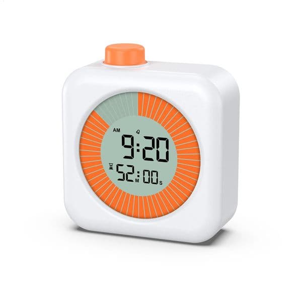 ORIA Digital Visual Timer 60-Minute Countdown Stopwatch with Alarm Clock for Homeschool Supplies Study Teaching 250106
