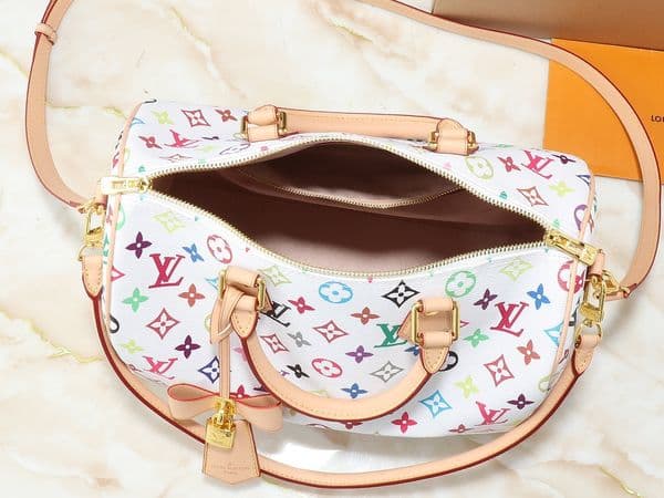 designer bags shoulder bag leather takashi murakami handbag canvas women colorful bag fashion composite lady beach clutch tote woman bag purse wallets7