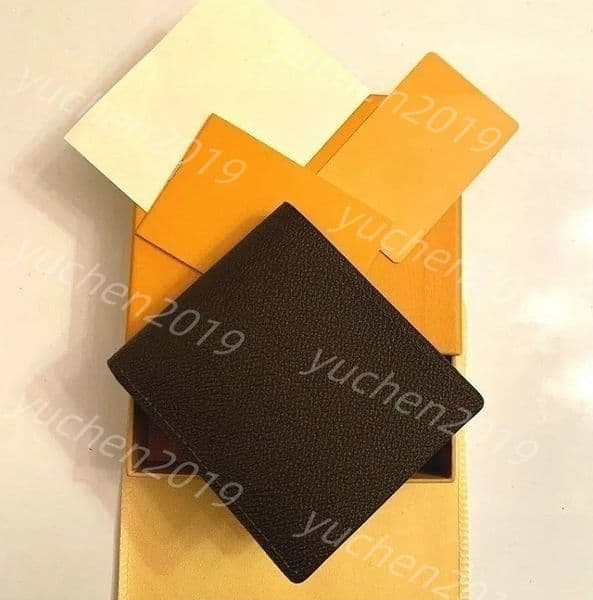 High quality Designers Luxury Leather Wallets Fashion Wallets Retro For Men Classic Card Holders Coin Purse Famous luxurys designers bag cardholder wallet with box