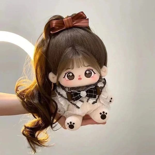 2026 New Korean Personality Idol Toys Cotton Doll Girl Angry Playthings Baby Plush Filling Actives Kids Puppet Gift For Children 250106 Zwj Toy