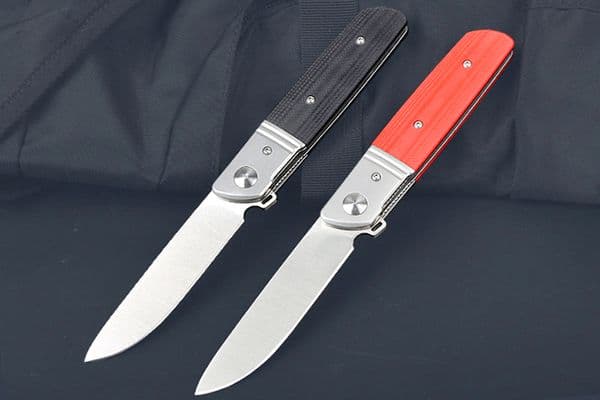 5720 Flipper Folding Knife D2 Satin Drop Point Blade Steel knife with G10 Handle Ball Bearing EDC Pocket Knives with Retail Box