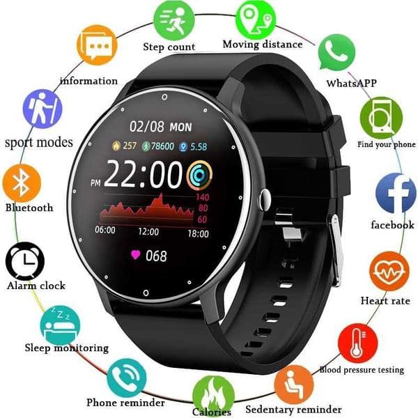 2023 New Smart Watch Women Men Sport Fitness Smartwatch Waterproof Watches etooth Sleep Heart Rate Monitor For Android iosXJ250108