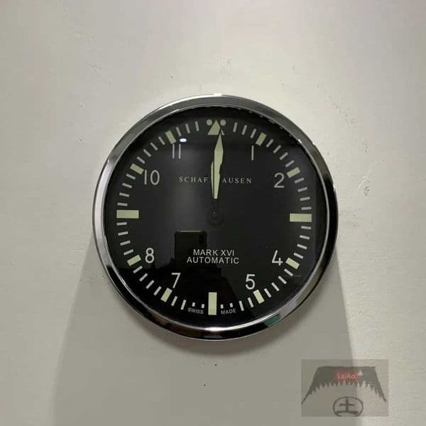 Home Decoration Retro Digital Wall Clock Modern Design Full Metal Wall Clock Horloge rale IW W250715