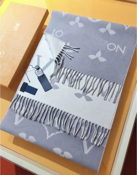 Luxury Designer Scarf Fashion Paris Design New L Cotton Gradient Long Scarf Long Scarf Pure Cotton Scarf Unisex Brand Letter Scarf Large Shawl Warm Thickened Wool