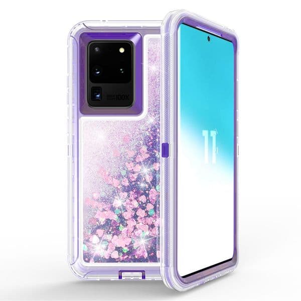 Galaxy S20+ Plus/S20 Phone Cases,Sparkle Bling Glitter Quicksand shockproof Protective Case 2925 For Samsung Galaxy S20 Ultra 5G