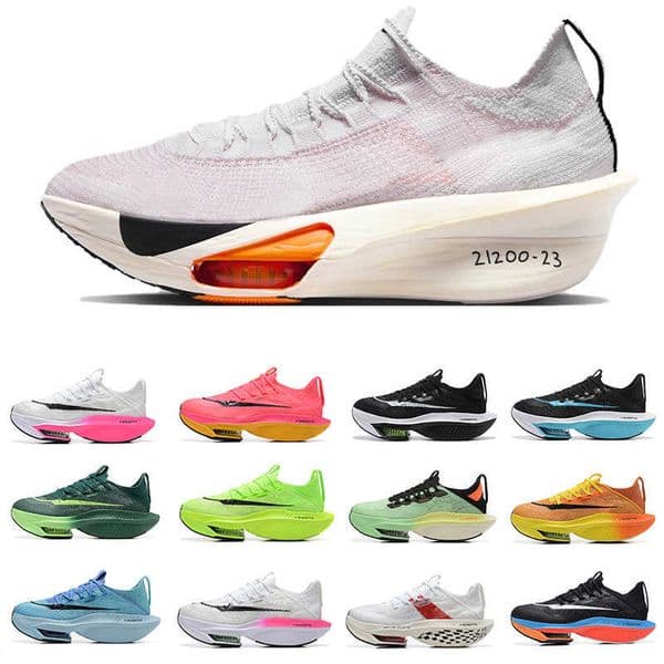 2026 New Alphafly Next% Mens Running Shoes Prototype Total Orange Mint Foam Ekiden Scream Green Men Women Trainers Sports Sneakers Sneaker Platform Shoe outdoor