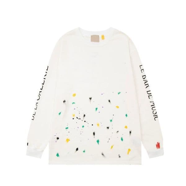 Designer Mens T Shirts Men Women Letter Printed Tshirts Fashion Spring Summer Long Sleeve Tops High Street Styles Breathable T-shirts