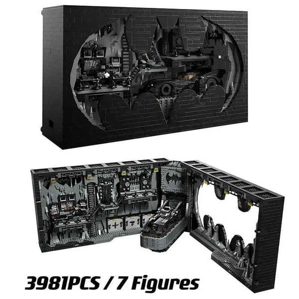 Blocks Miniso New In Shadow Box Cars Building Block Model Compatible 76252 3981pcs Assembly Brick Toys For Boy Birthday Christmas Gi L250925