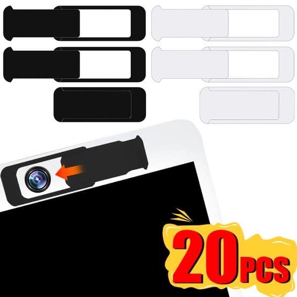 20/12/6/1PCS Webcam Protector Cover Slider Ultra-Thin Camera Blocker Anti-peep Privacy Protectors for MacBook Pro IPad Laptop