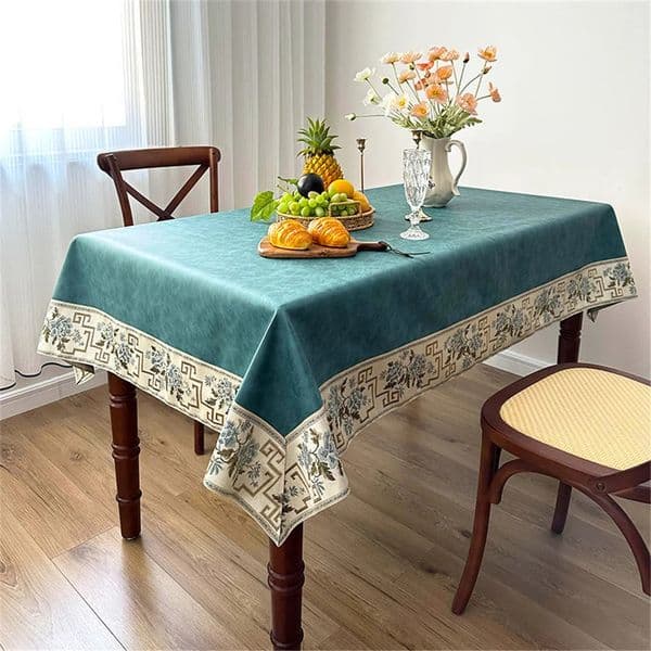 Elegant solid color lace table cloth Classical Holiday party tablecloth coffee Year decoration 250107z