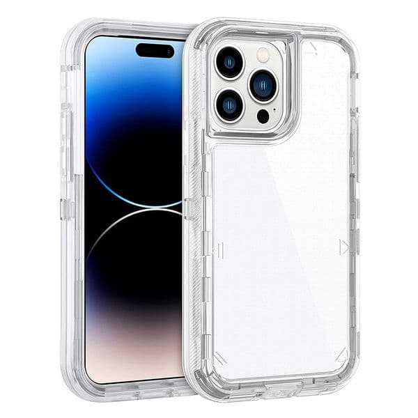2026 New For Iphone 17 Air 15 12 11 13 14 16 Pro Max SE XR XS XSMAX X 6 7 8 outdoor Plus Clear Transparent Shockproof Armor Glossy Plain Case Cell Phone Back Co