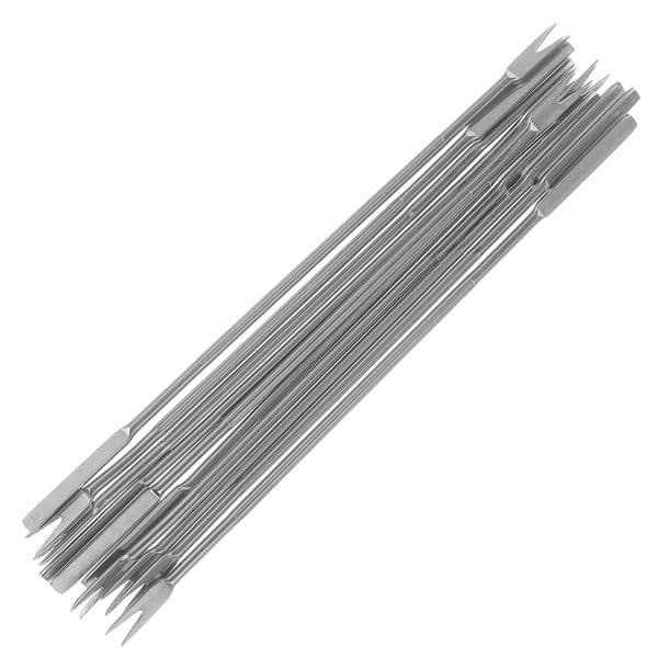 10Pcs Stainless Steel Multipurpose Seafood Tools Crab Fork Nut Lobster Utensils Walnut Fork Kitchen Gadgets Silver Seafood