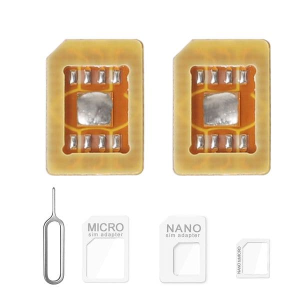 ESIM to Nano SIM Card Holder ESIM Card Adapter Solder Plate Recovery Physical Card Plate Make Your Own Sim Card DIY 2 pcs