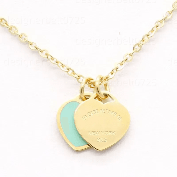 Designer Necklace Jewelry Designer Jewelry Women Diamonds Love Metal Chain Letter Necklace High Quality Classical Heart Necklace with box classic hits hots AA+