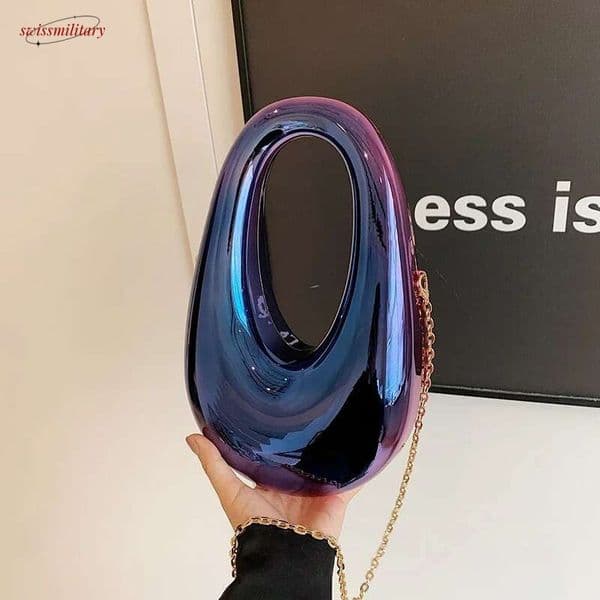 2025 New Women's Fashion Simple Shoulder High Quality Design Crossbody Bag Acrylic Personality Purses and Handbags swissmilitary