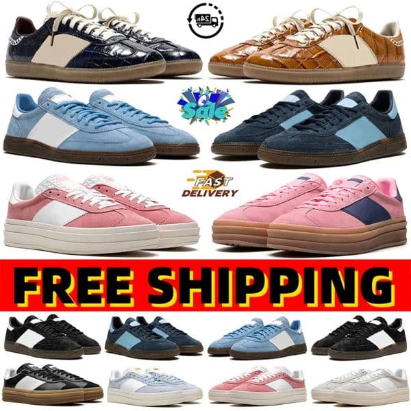 Free Shipping Designer Casual Running Shoes OG Men Women Handball 00s Collegiate Navy Night Red Wonder White Night Brown Black trainers sports Platform sneakers