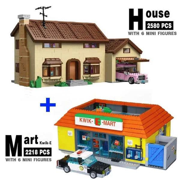 high quality Compatible building blocks Big House Model Building Blocks Holiday Gift Intelligence Development Children's Gifts