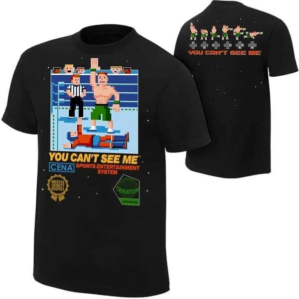 Summer Mens 3D Printing Male Wrestler John Cena T-shirt Womens Street Sports Round Neck Breathable and cool X250113