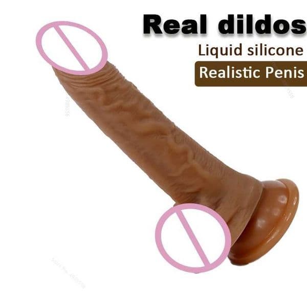 Adult Toys for Couples Vagina Rubber Penis Big Dildo Sexy Toy Butt Plug Strapon Double-layer Soft Silicone Female Masturbation