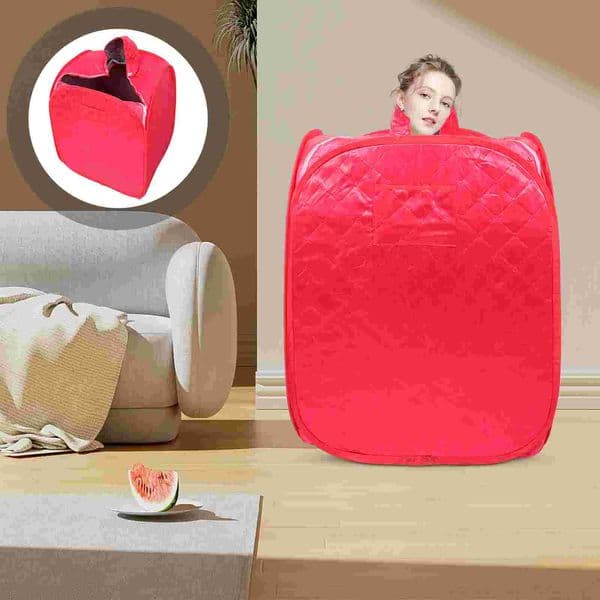 2026 Fabric perfume Satin Folding Steamer Box Personal Room Portable Sauna Full Body Sweat Steam Tent Individual Spa 115X70x58cm cologne Free Shipping