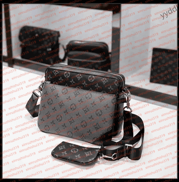 Men shoulder bags designer cross body man messenger bag Satchels satchel fashion handbag Composite mini package backpack sacoche158