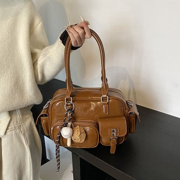 Autumn Winter High-End Large Capacity For Women New style New Stylish Bowling Bag, Shoulder And Armpit Tote Bag