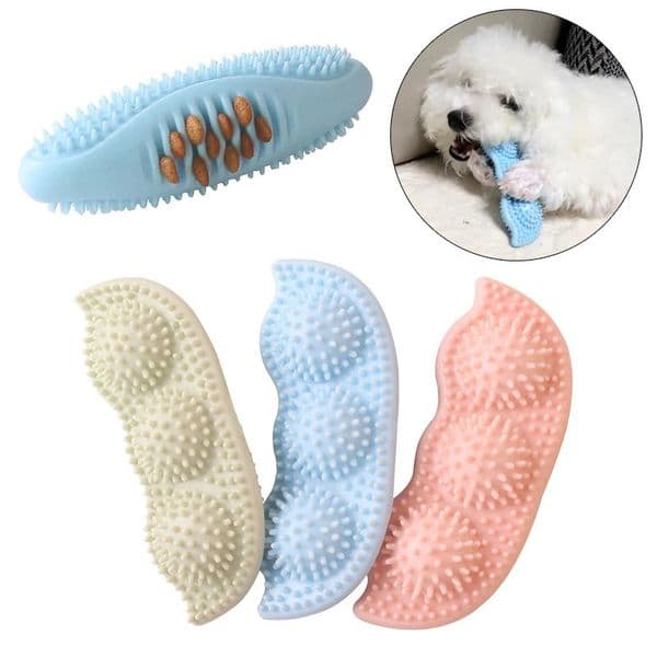 est Clean Teeth Puppy Dog Chew Toy for Small Dogs Safety TPR Pet Toys Chihuahua Pomeranian wholesale mascotas Accessories pea 250115