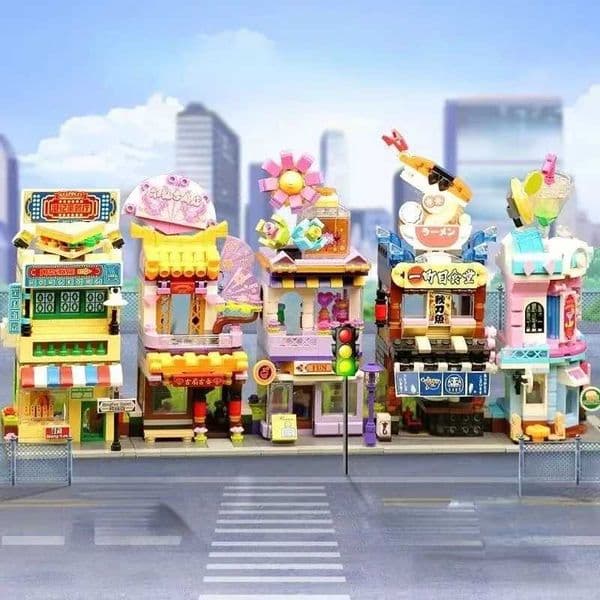 Keeppley Blocks Building Toys Puzzle In Corner Home Decor Gift K28001 K28002 K28003 K28004 K28005 W250115