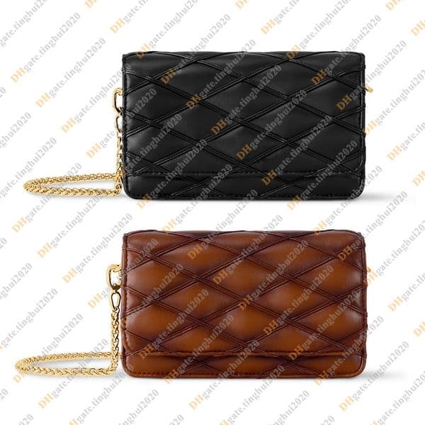 Ladies Fashion Casual Designe Luxury Wallet On Chain Go 14 Bag Totes Handbag Shoulder Bag Crossbody Top Handbag Bag TOP Mirror Quality M13139 M13841 Purse Pouchs