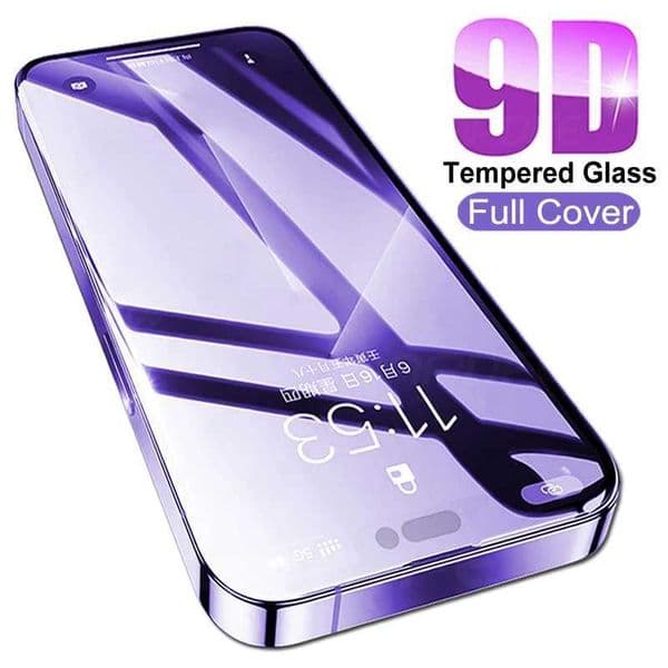 New Arrival 9D Full Cover Tempered Glass Suitable for iPhone 14 13 11 Pro Max Mini SCREEn Protector iPhone X XR XS Max 7 8 Plus SE Glass Film T250116