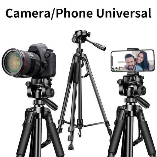 210cm Camera Tripod Aluminum Travel Tripods Compatible with DSLR SLR iPhone Video Live Stream Vlogging Photography Z250116