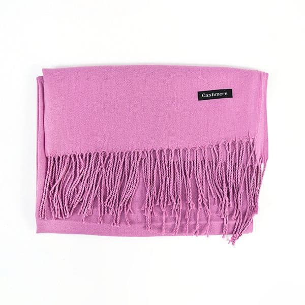 Autumn and winter solid color cashmere imitation warm scarf --849310