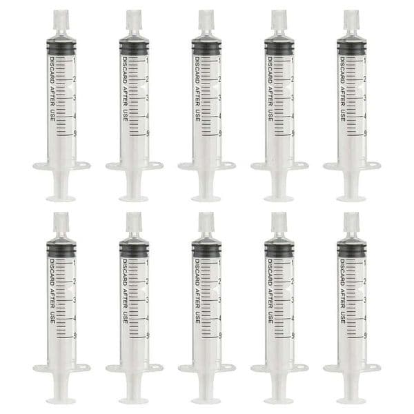 10Pcs Dispenser Travel Bottle Refillable Transferring Liquids Syringe Pack Perfume Subpackage Extraction Tool 5Ml