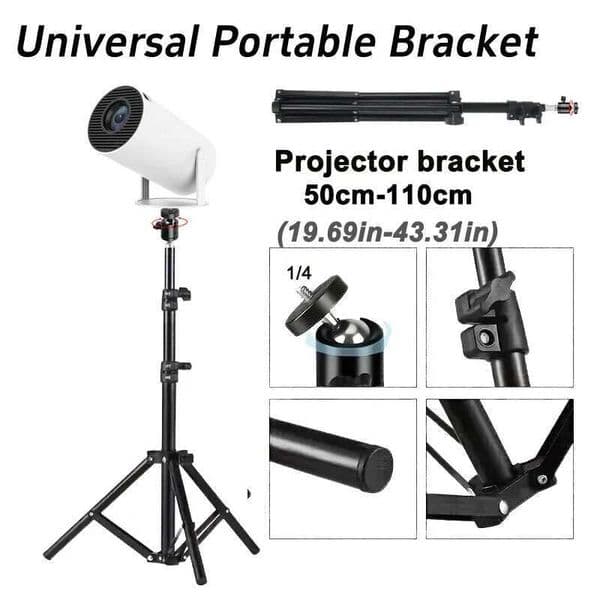 110cm Universal Portable Bracket for magcubic HY300 pro Projector Tripod Stand Mount for magcubic HY320mini projector Z250116