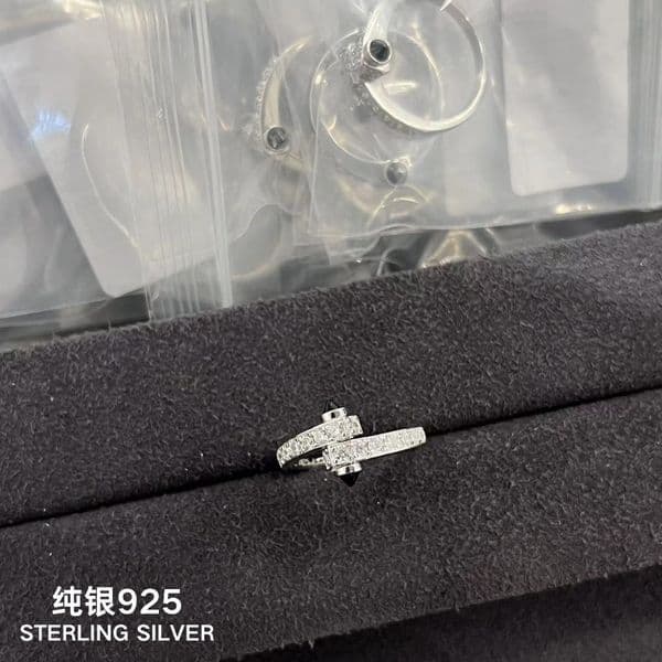 Designer Love Ring Designer Heart Band Rings for Women Mens Jewelry Luxury Fashion Unisex Gold Silver Rose Real Sterling silver Lady Party with giftbox bague anllio