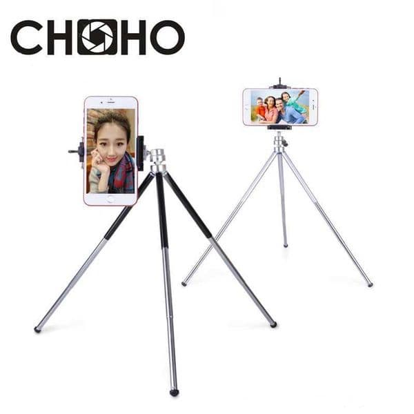 Aluminum Mini Tripod light Table Stand Extendable 3 Joint tripode Phone Holder Vlog Selfie For Digital Camera Cellphone iPhone Z250116-1
