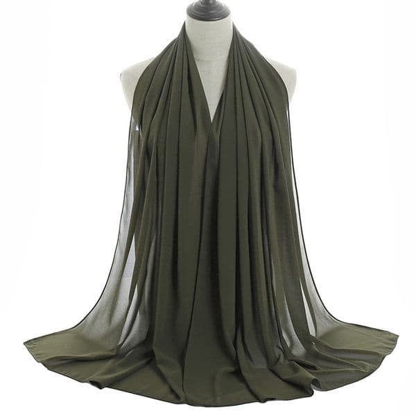 1-422 Women's solid color scarf all-match autumn and winter thick warm neck scarf