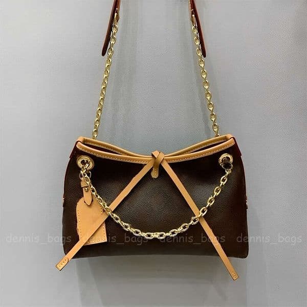 Designer Shoulder Bags New Carryall BB Small Chain Handbags Real Leather Black White Multicolor Flowers Crossbody Bags Totes Bag