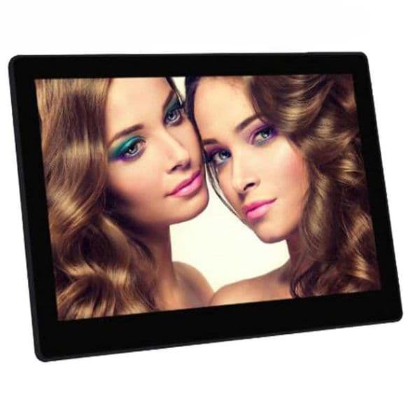 New 15/14 inch backlit HD1280 * 800 full-featured digital photo frame electronic photo album digital picture music video gift T250118