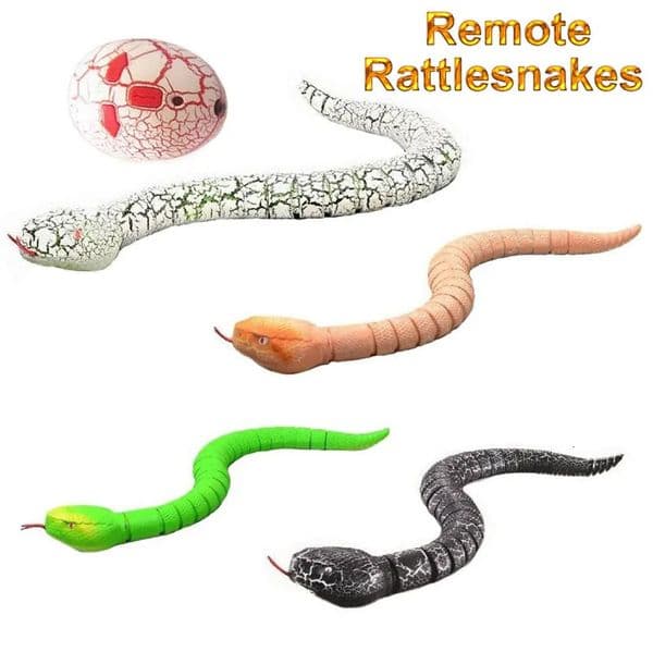 Remote Control RC Rattlesnakes Snakes Animal Tricksy Toys For Kid FSWOB 250118