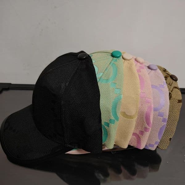 New Fashion Hat Letter Baseball Cap for Woman Man Luxury Design Baseball Hat Casual Sports Letter Caps Sunshade Hat