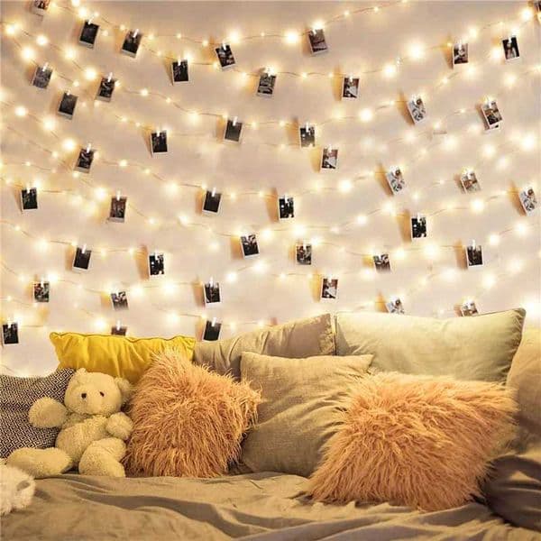 Photo Clip String Lights LED USB Outdoor Battery Operated Garland With Clothespins For Home Christmas Halloween Decorations 2022 Z250120